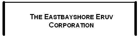 The Eastbayshore Eruv Corporation Logo